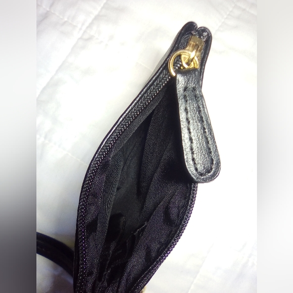 GIANI BERNINI, black and gold coin purse - Picture 3 of 5